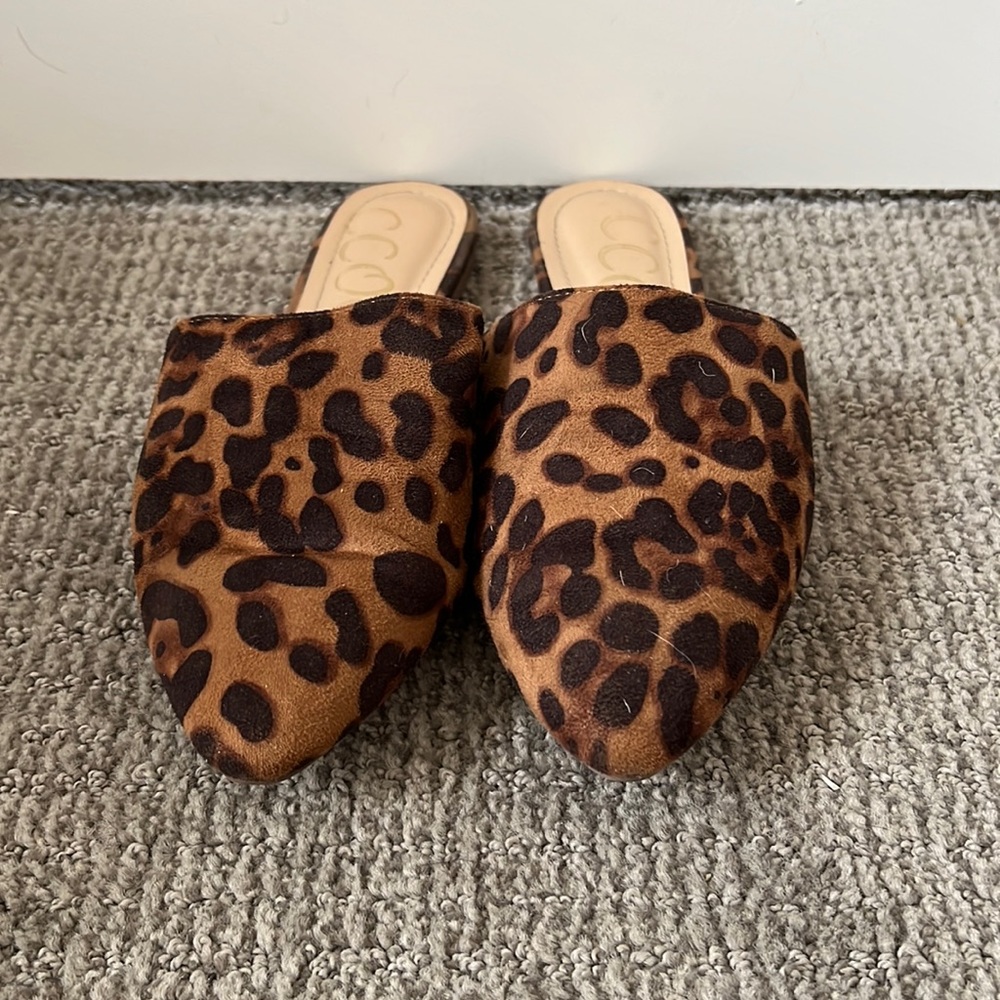 Ccocci Leopard Mules